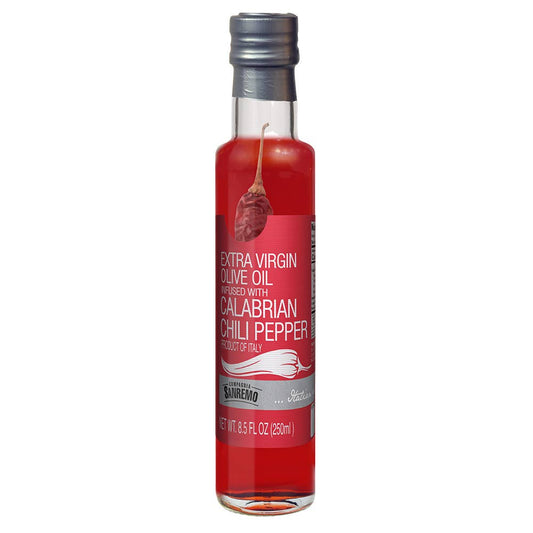 Co. Sanremo Calabrian Chili Extra Virgin Olive Oil, 8.5 oz.