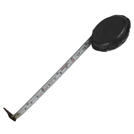 Measuring Tape, Black Leather Cover