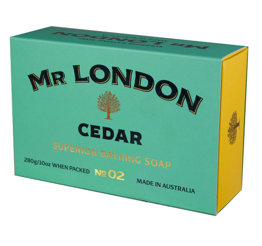 Mr. London CEDAR Men's Soap Bar  - 10oz bar