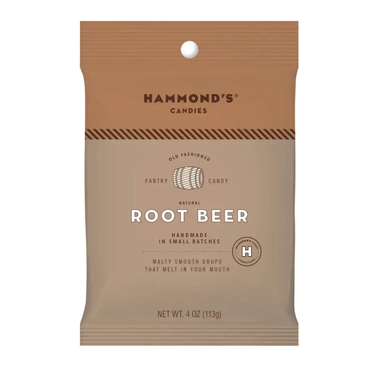 Old-Fashioned Pantry Candy - 4 oz - Natural Root Beer Drops