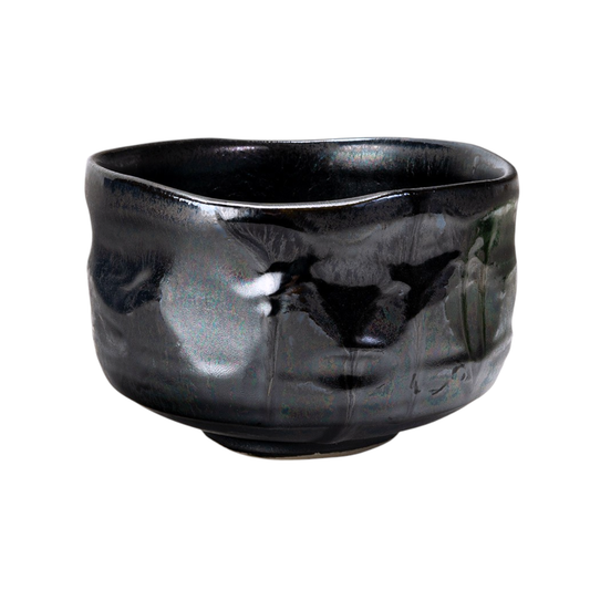 Satin Black Glazed Bowl