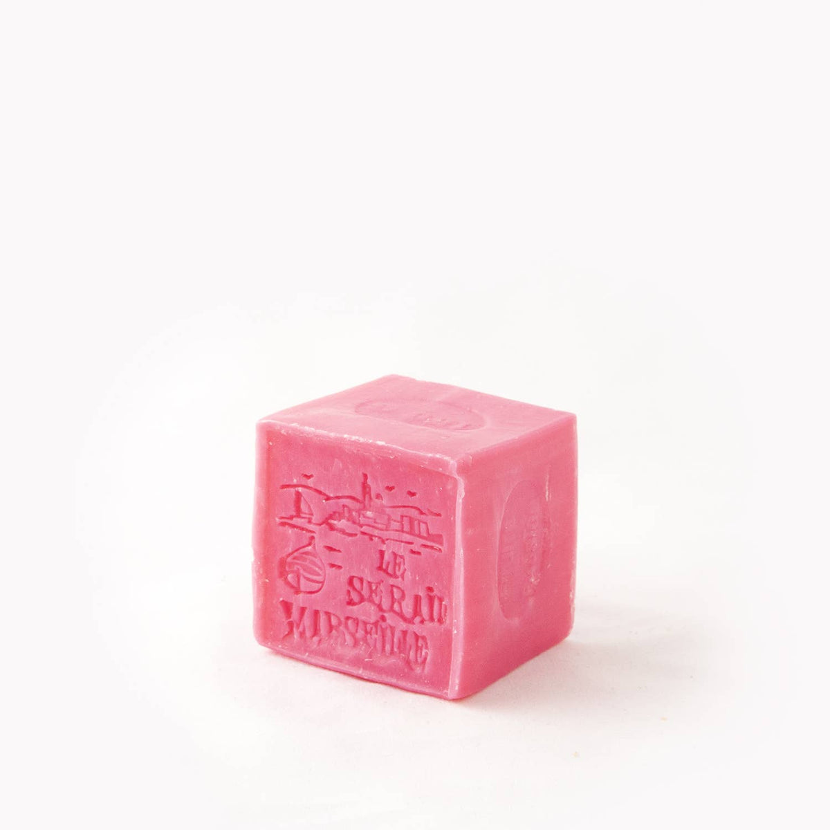 Marseille soap block - 150g  Raspberry
