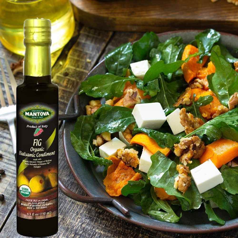 Mantova Organic Fig Balsamic Condiment, 8.5 fl. oz.