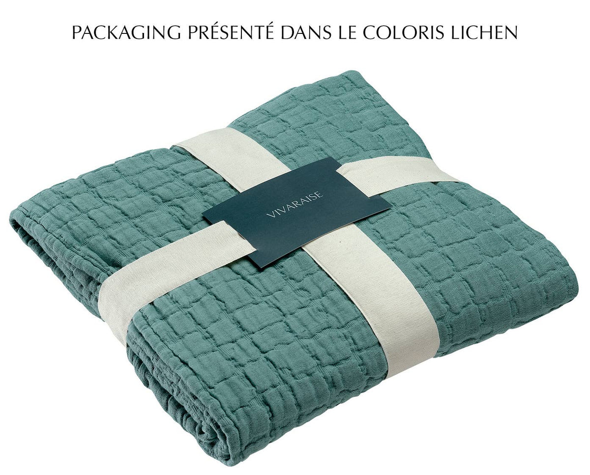 Stonewashed Swami Linen Bedspread 240 X 260