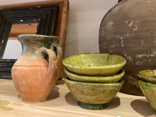 Moroccan Tamegroute Glazed Serving Bowl (small)
