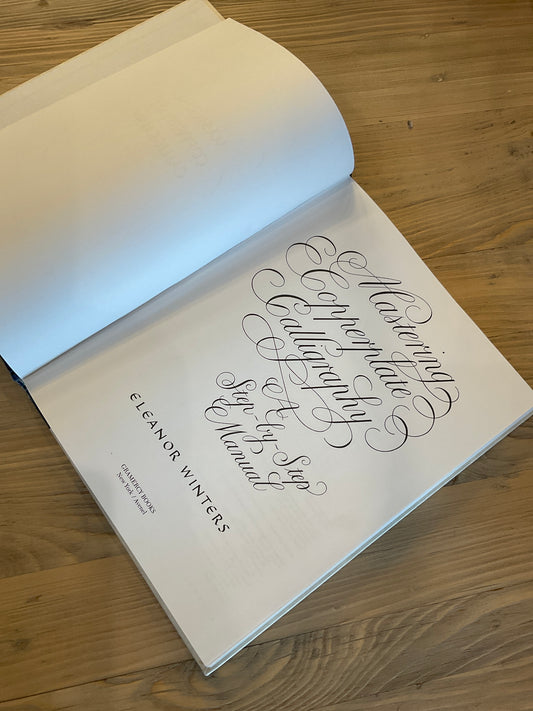 Mastering Copperplate Calligraphy