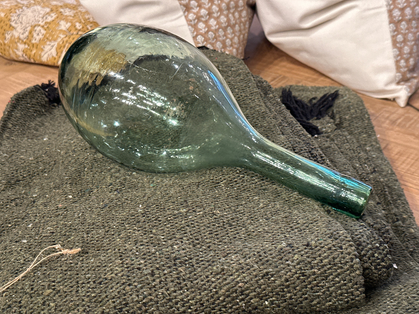 Handblown Large Torpedo Bottle