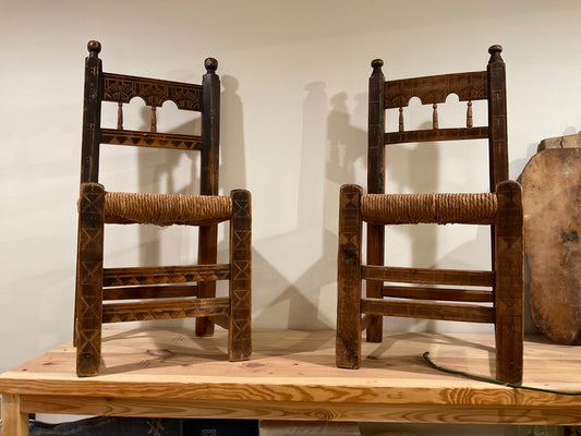 Antique Spanish Colonial Chairs