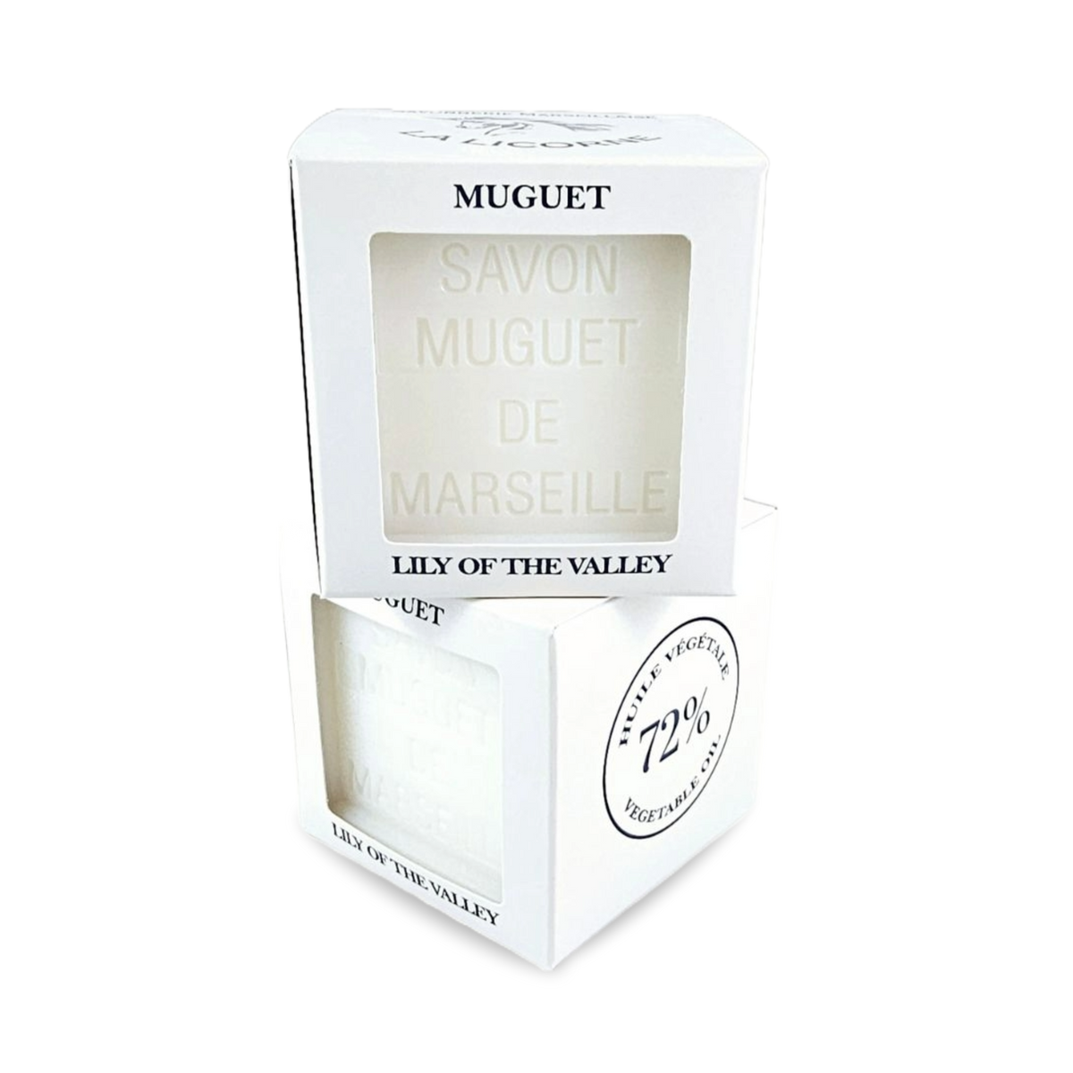 Perfumed Marseille soap block - 300g - Blue Lavender