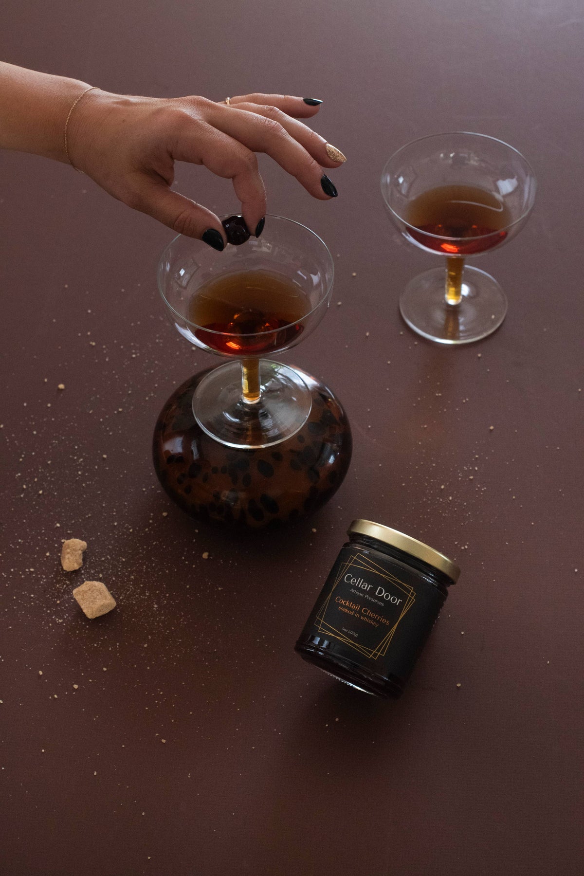 Smoked Brown Sugar Cubes -Perfect for cocktails/mocktails: Pouch 1.8oz
