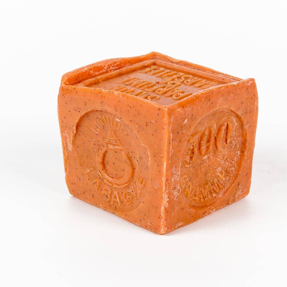 Marseille soap block - 150g Crushed Rose petals