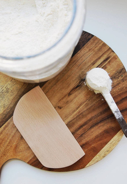 Wood Bread Scraper