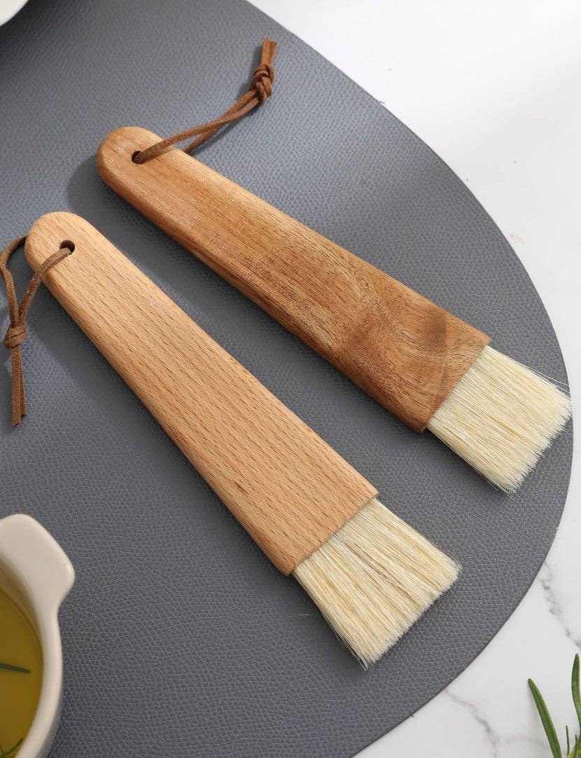 Pastry Wood Brush: Natural