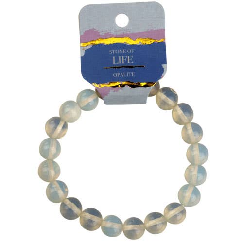 10 MM ENERGY BEAD MEN'S BRACELETS: LABRADORITE