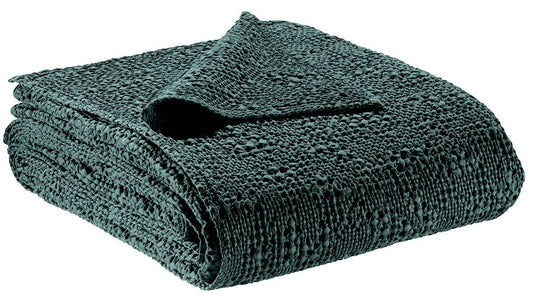 Tana Prussia Stonewashed Throw 260 x 260