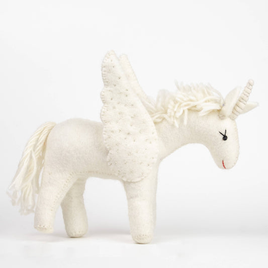 Toys - Unicorn - White - Large