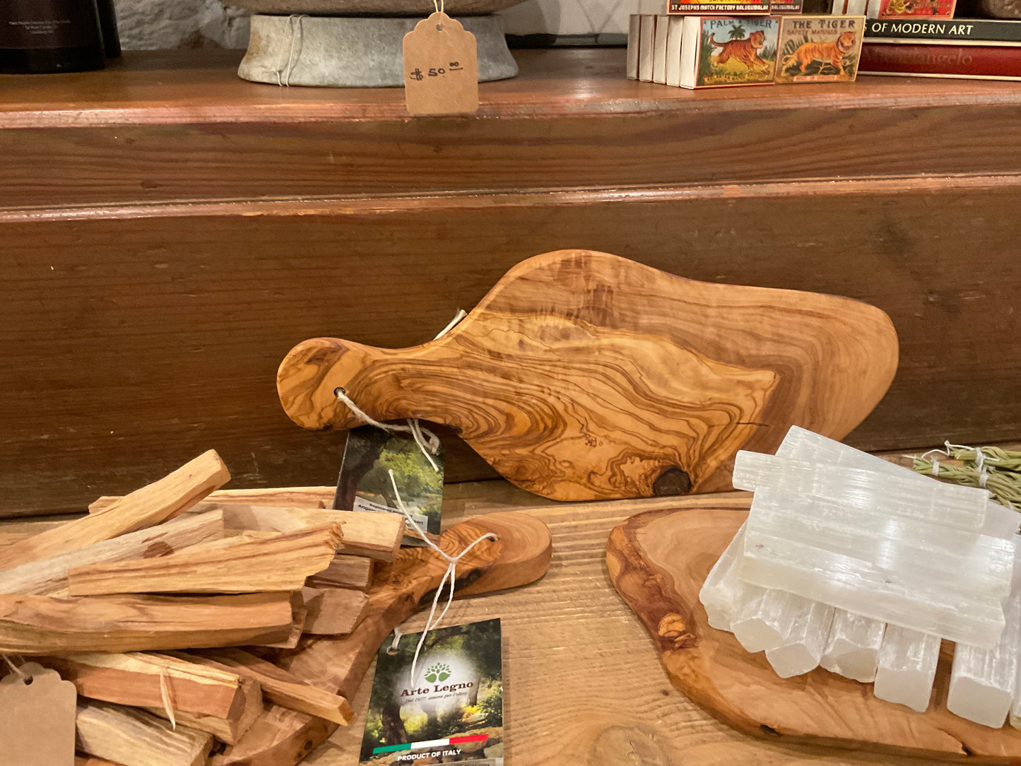 Olive Wood Cheese Board