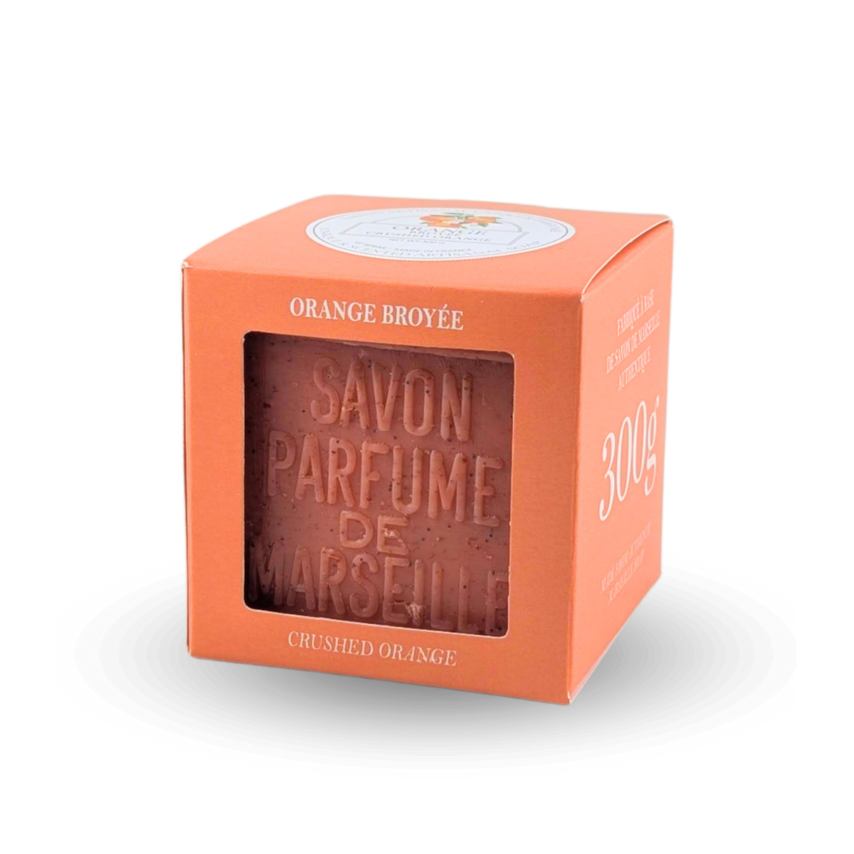 Marseille soap block - 150g  Raspberry