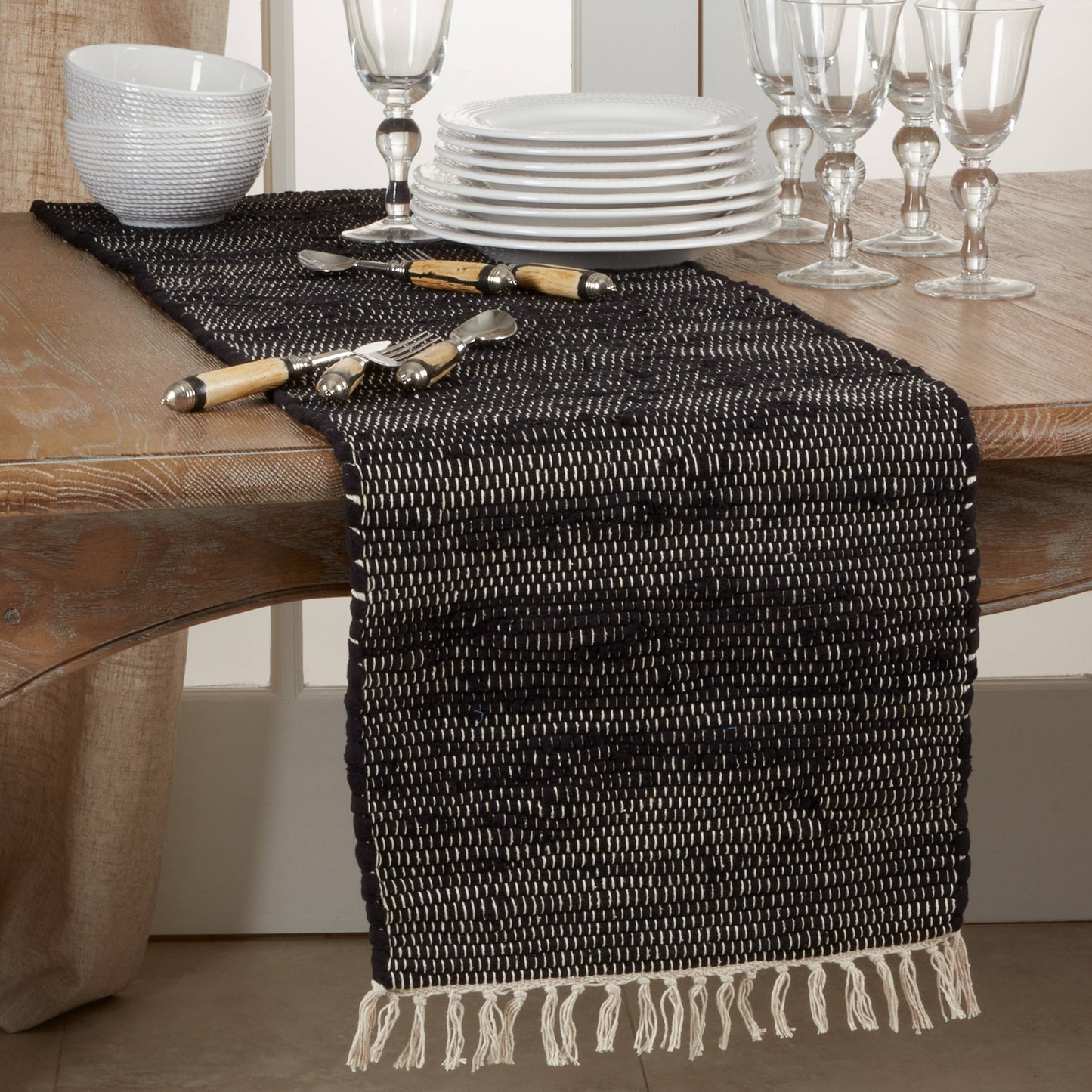 Chindi Cotton Table Runner