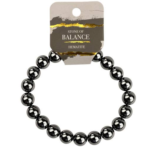 10 MM ENERGY BEAD MEN'S BRACELETS: AMETHYST