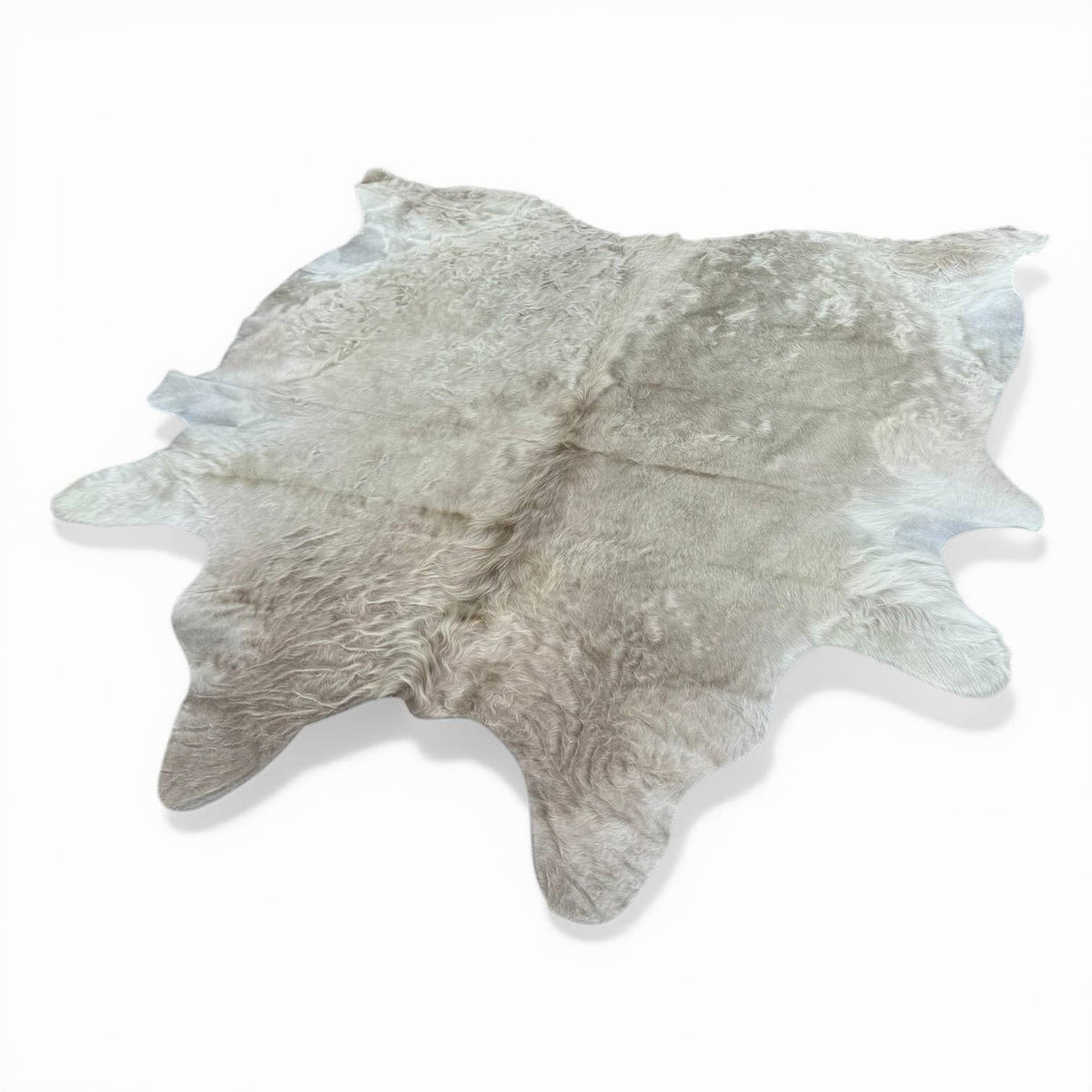 Champagne Brazilian Cowhide Rug