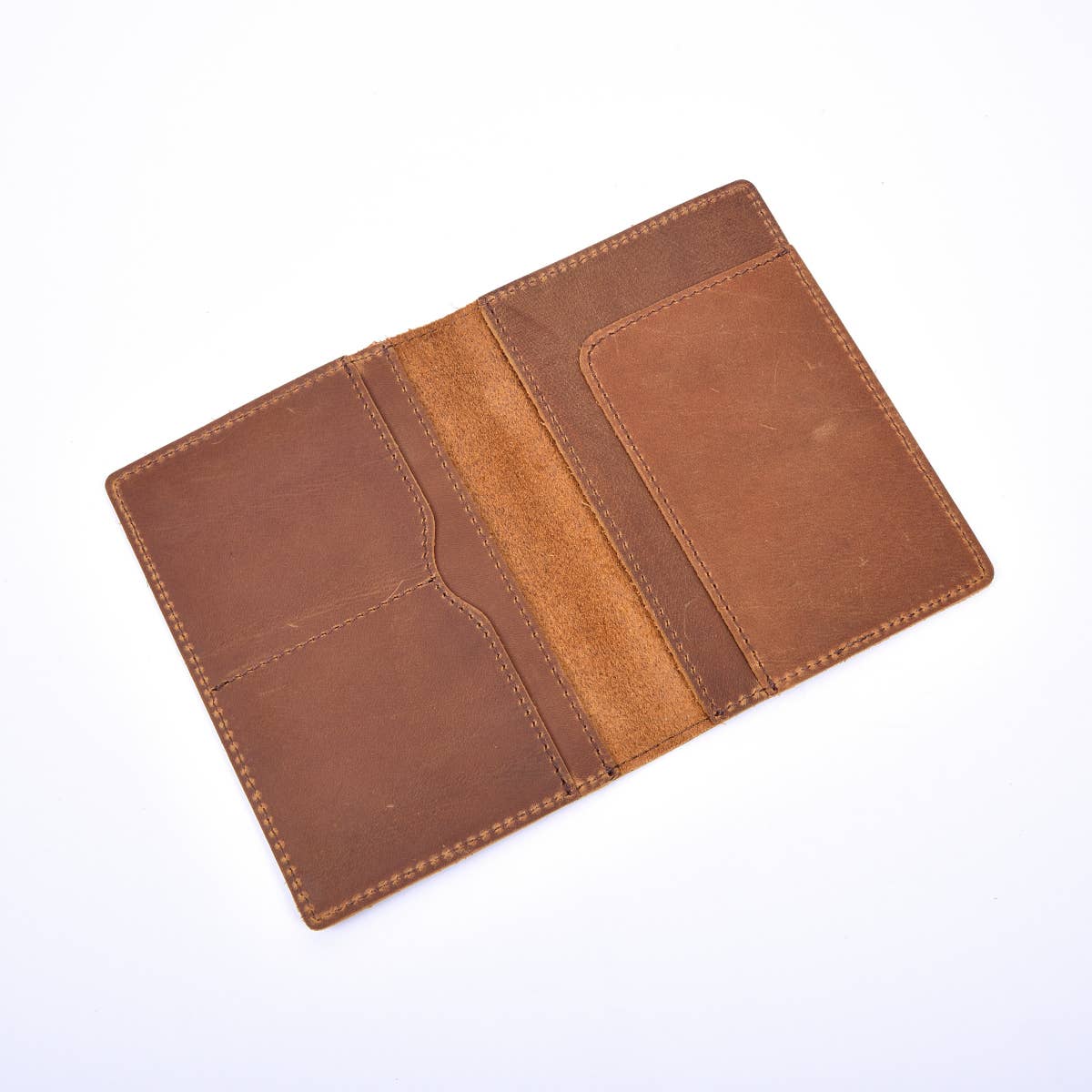 Passport Cover, Genuine Leather Passport Holder Case: Green