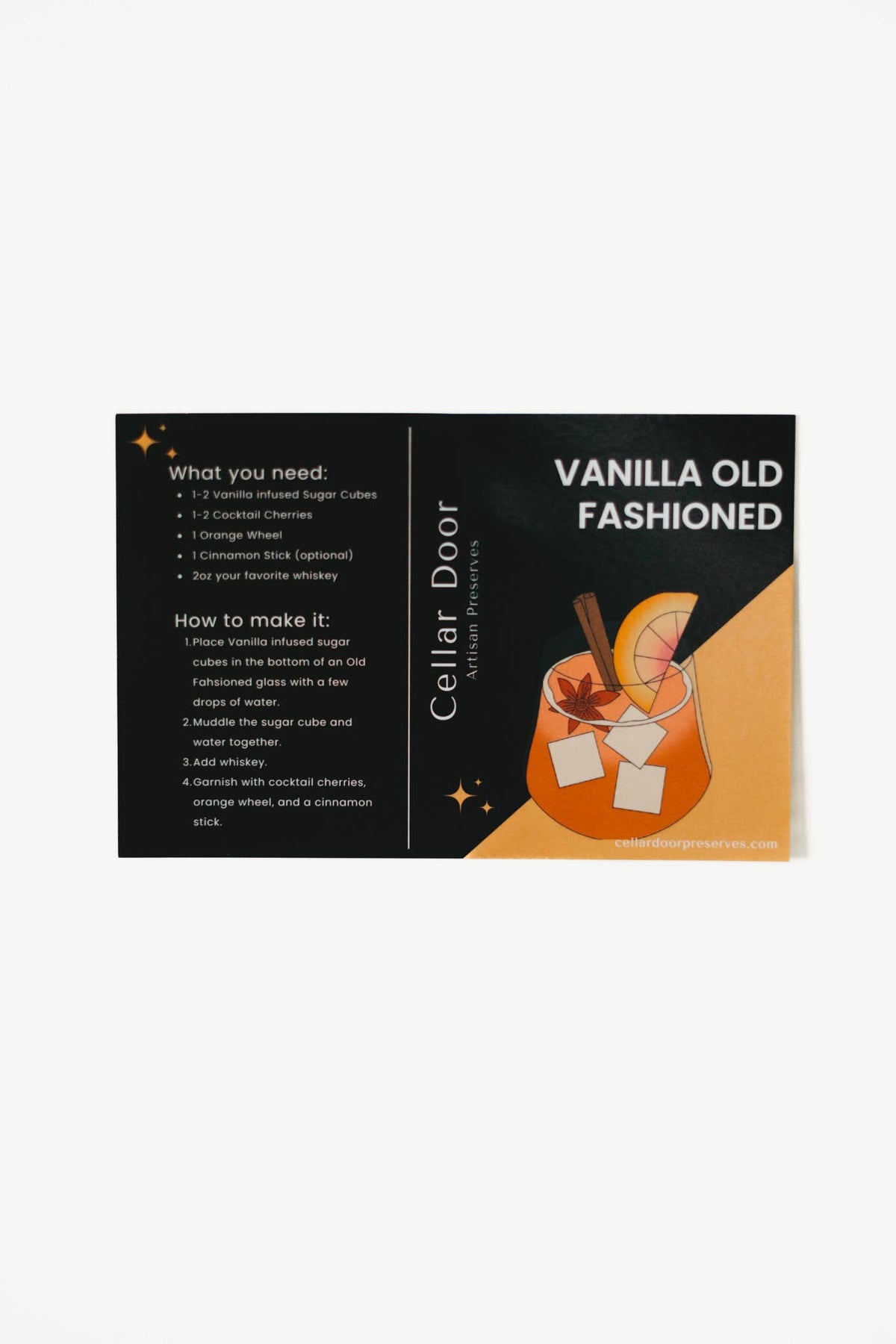 Vanilla Infused Sugar Cubes- Jar 4oz