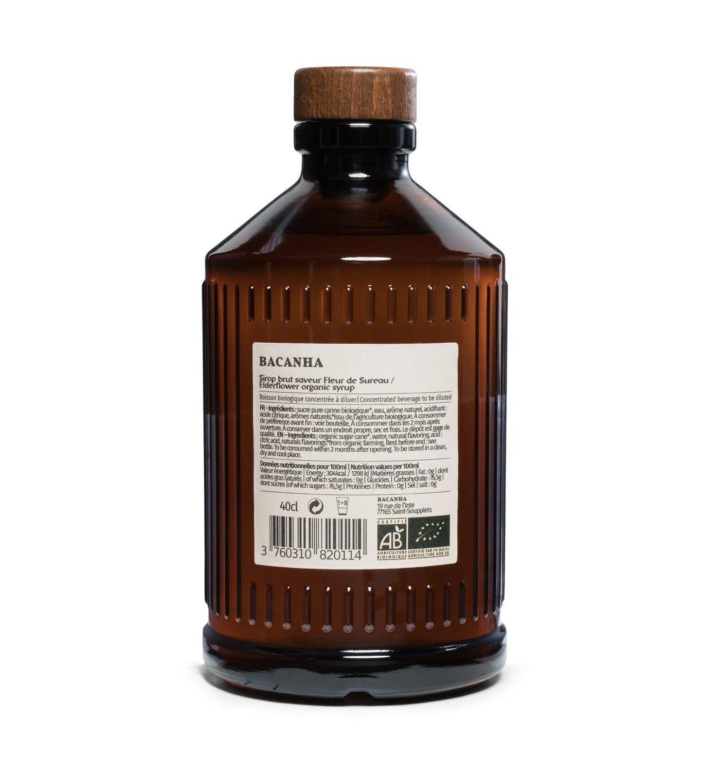 Raw Elderflower Syrup - Organic