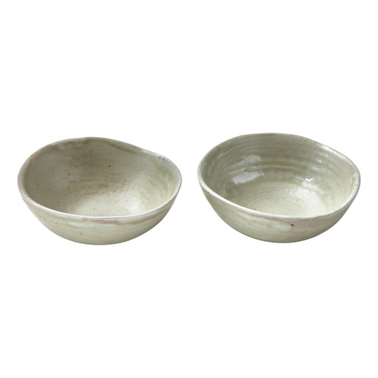 Tidbit Bowls - cream colored