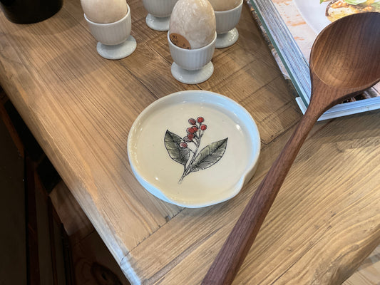 Anna Smith ~  spoon rest