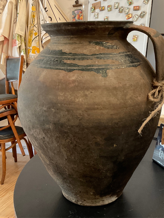 Antique Turkish handmade pottery