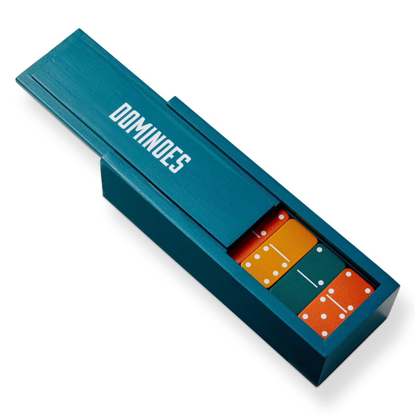 Pop of Color Wooden Dominoes Multi