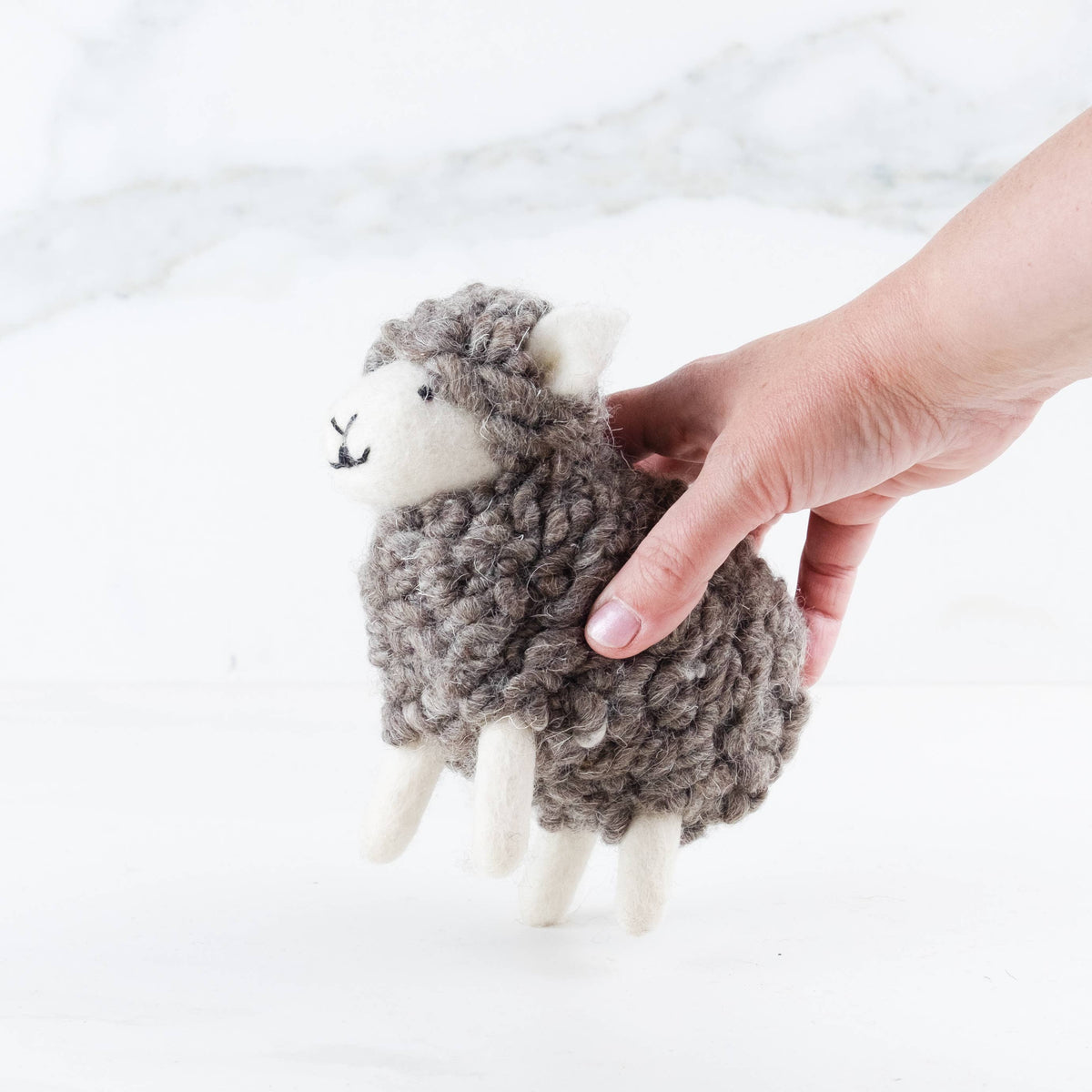 Toys - Sheep - Wooly Brown - Small or Large: Large