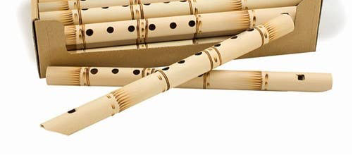 Bamboo Flutes 24pc Display - MID26
