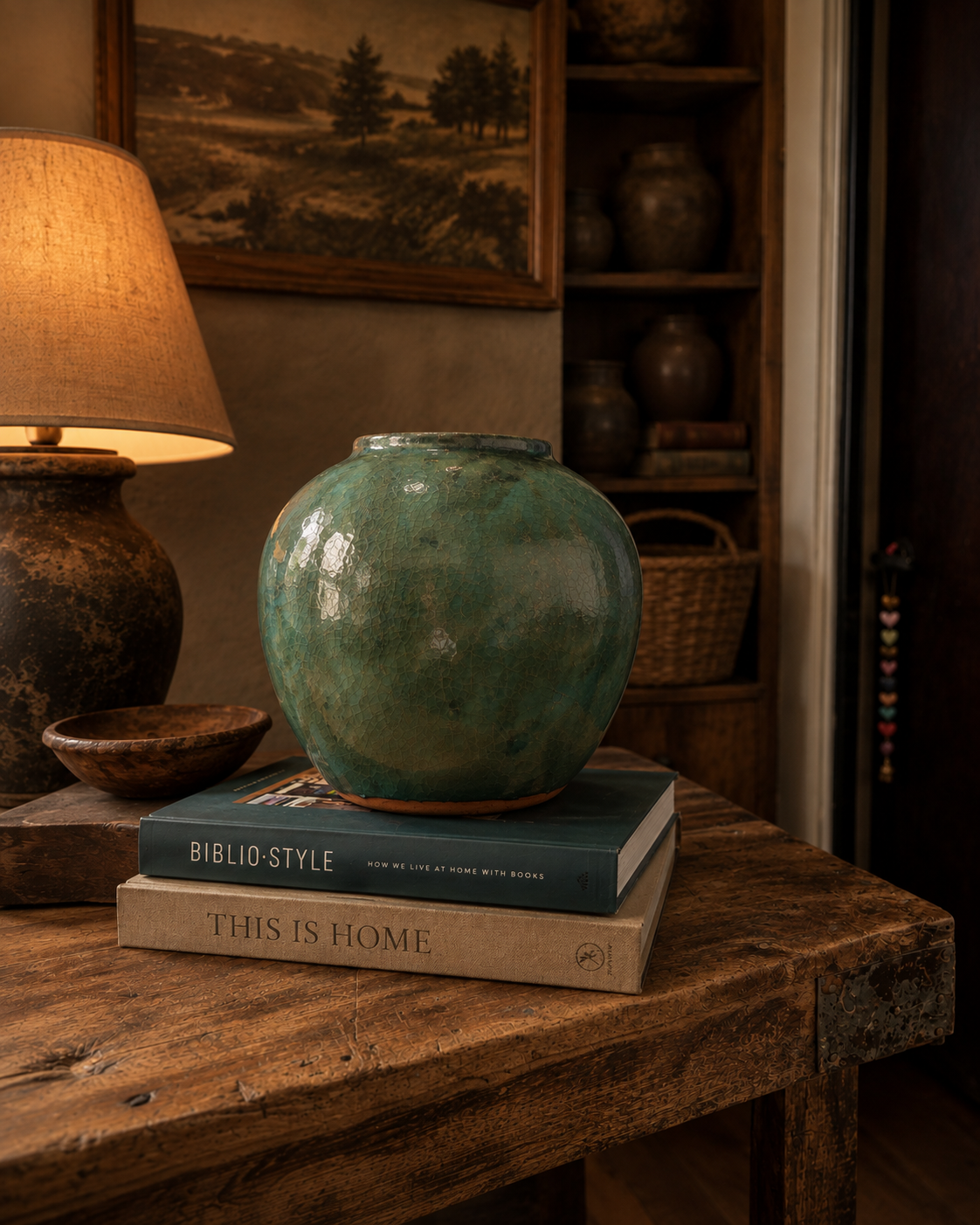 Jade Ginger Jar