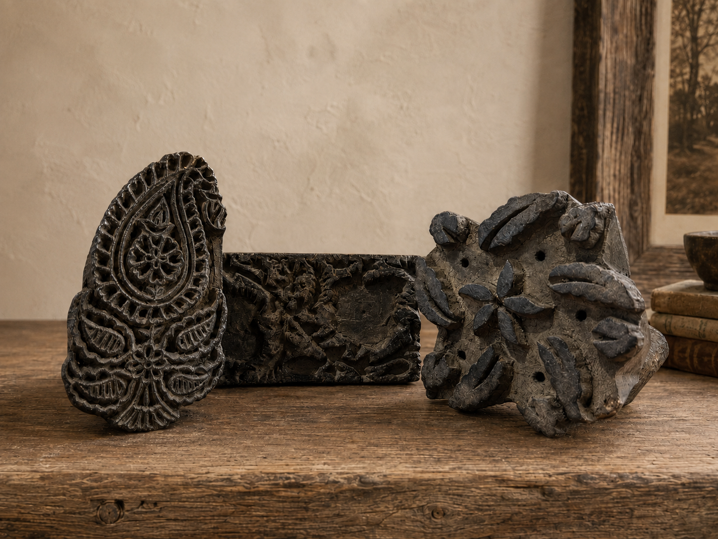 Vintage Block Stamps
