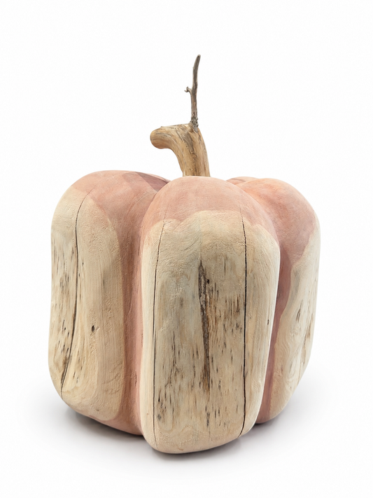 12" Natural Carved Cedar