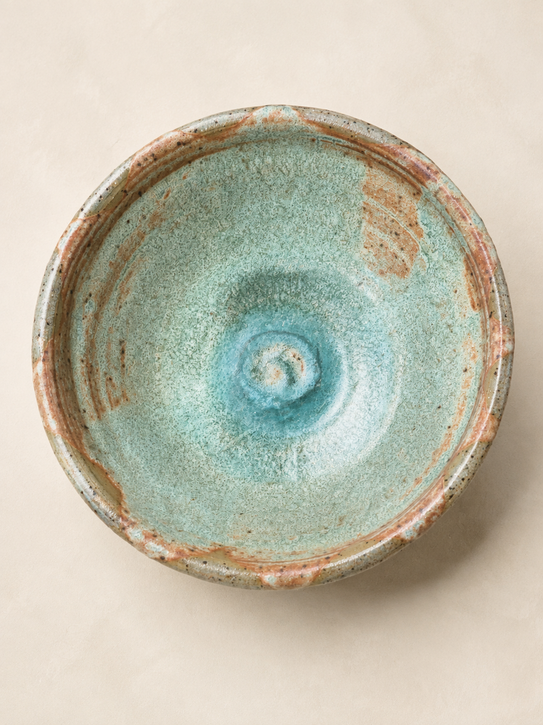 Green Pottery Bowl