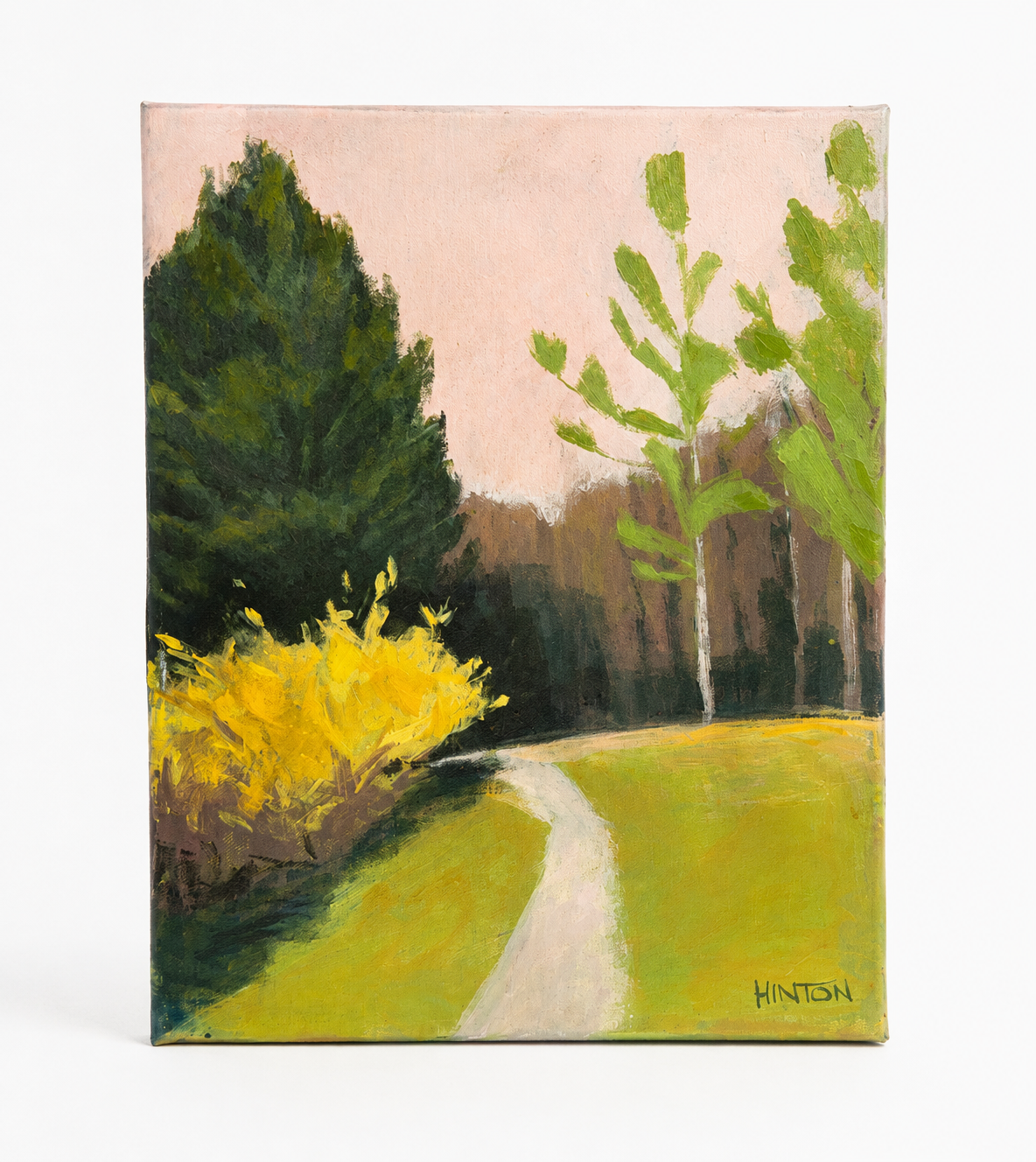 Pat Hinton Original Painting – 11" × 14" Canvas