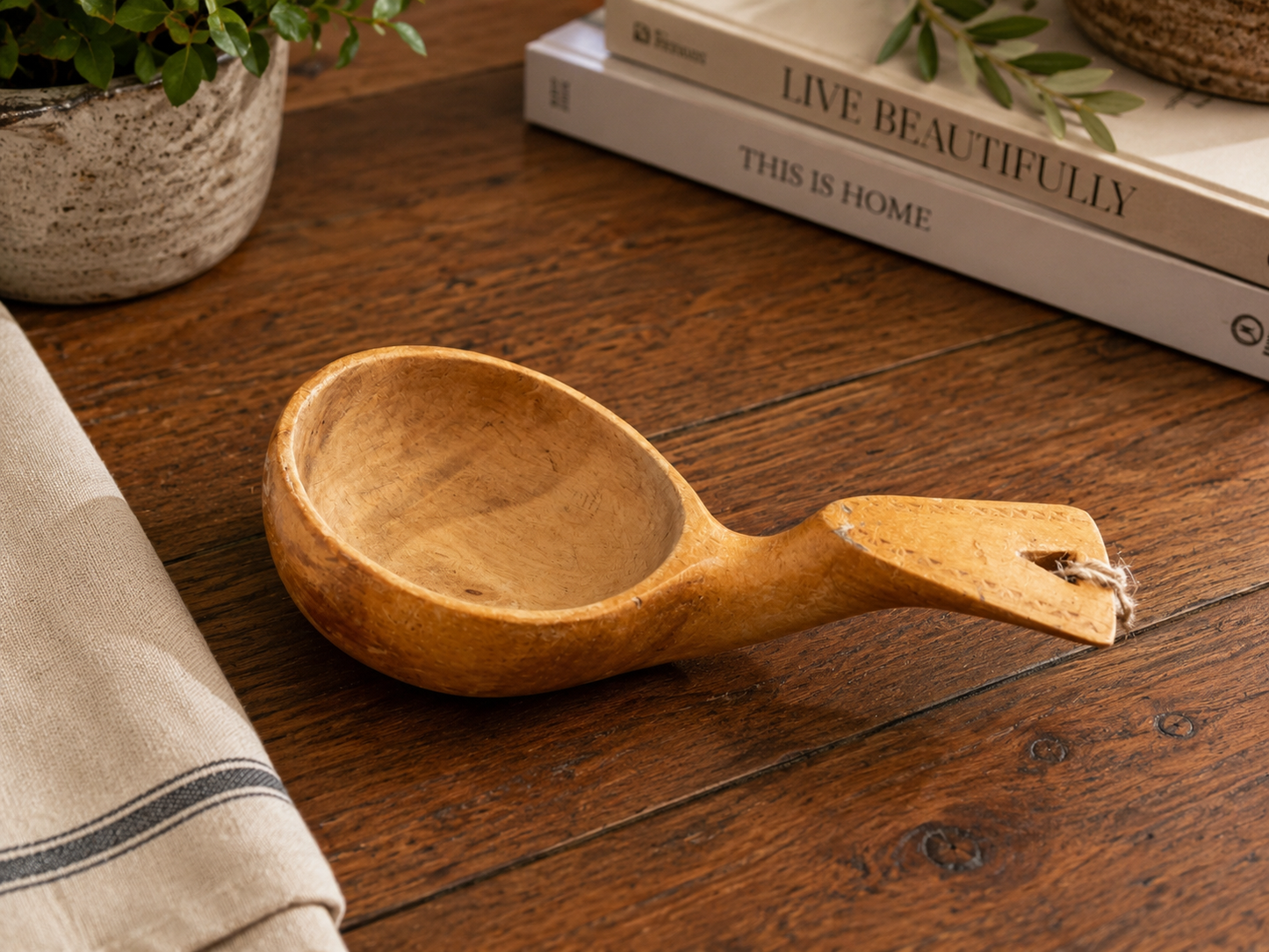 Traditional Carved Spoon