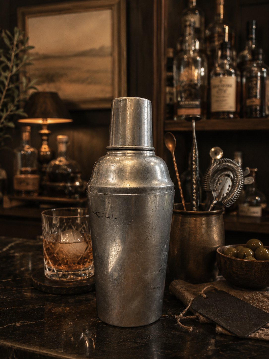 Vintage Cocktail Shaker