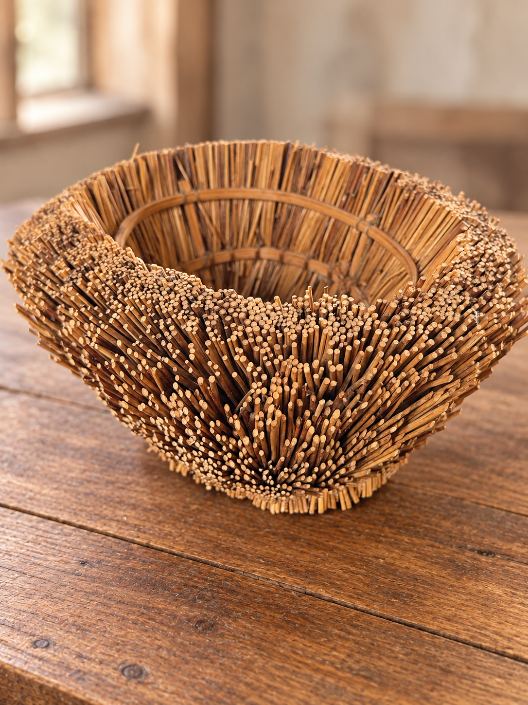 Artisan Twig Basket