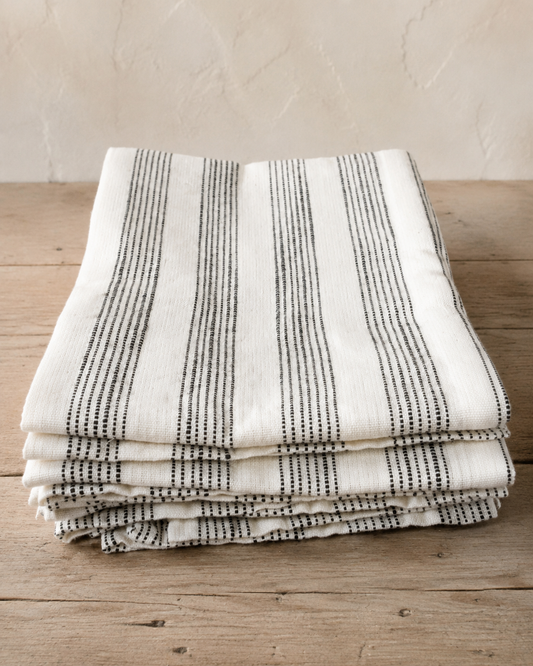 Check & Stripe Dishtowel / Cotton / Check and Stripe