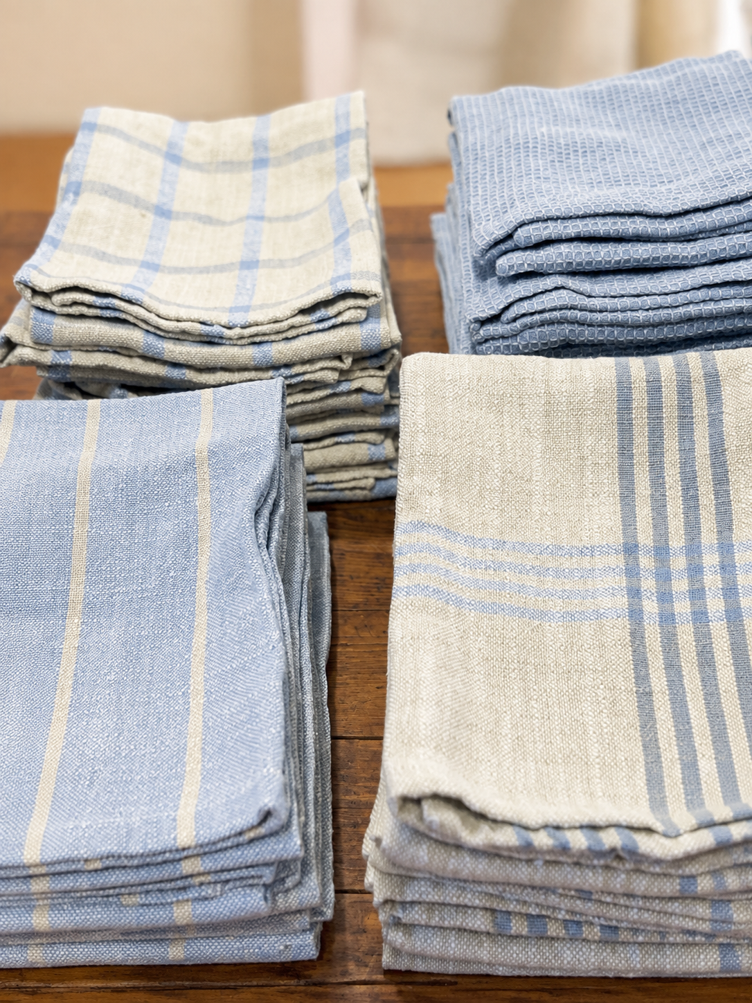 Everyday Dishtowel Light Blue Cotton