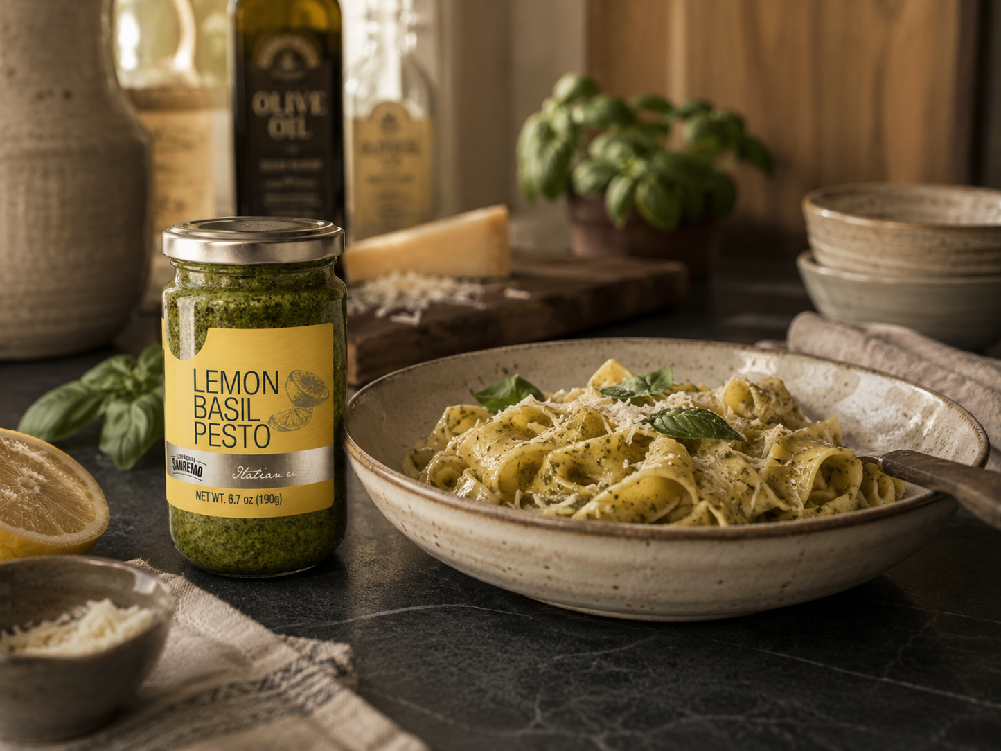 Co. Sanremo Lemon Basil Pesto