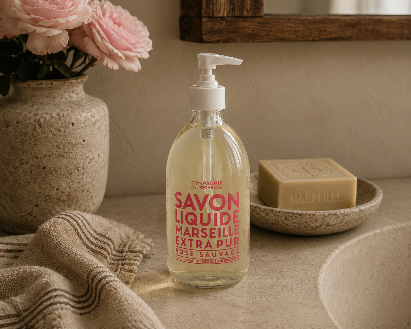 Liquid Marseille Soap Wild Rose