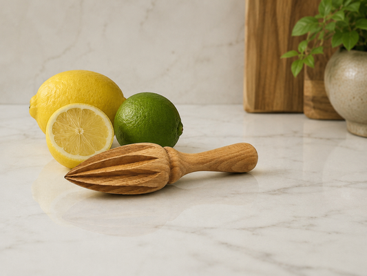 Wooden Citrus Juicer