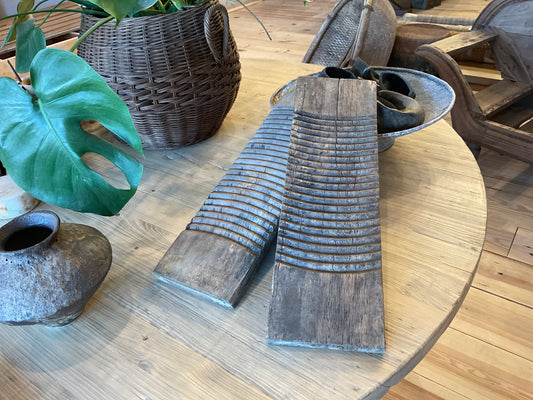 French Wooden Washboard