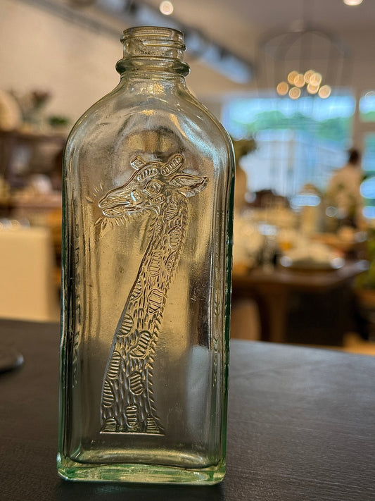 Vintage Tonsiline Giraffe Bottle
