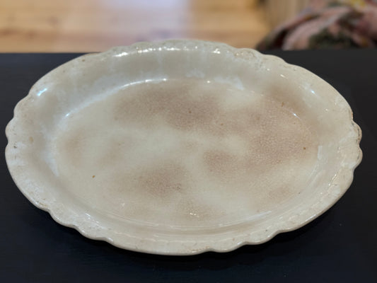 Antique Ironstone Platter